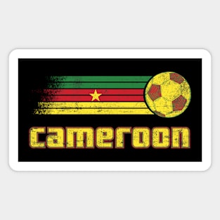 Cameroon Football Retro Vintage Magnet